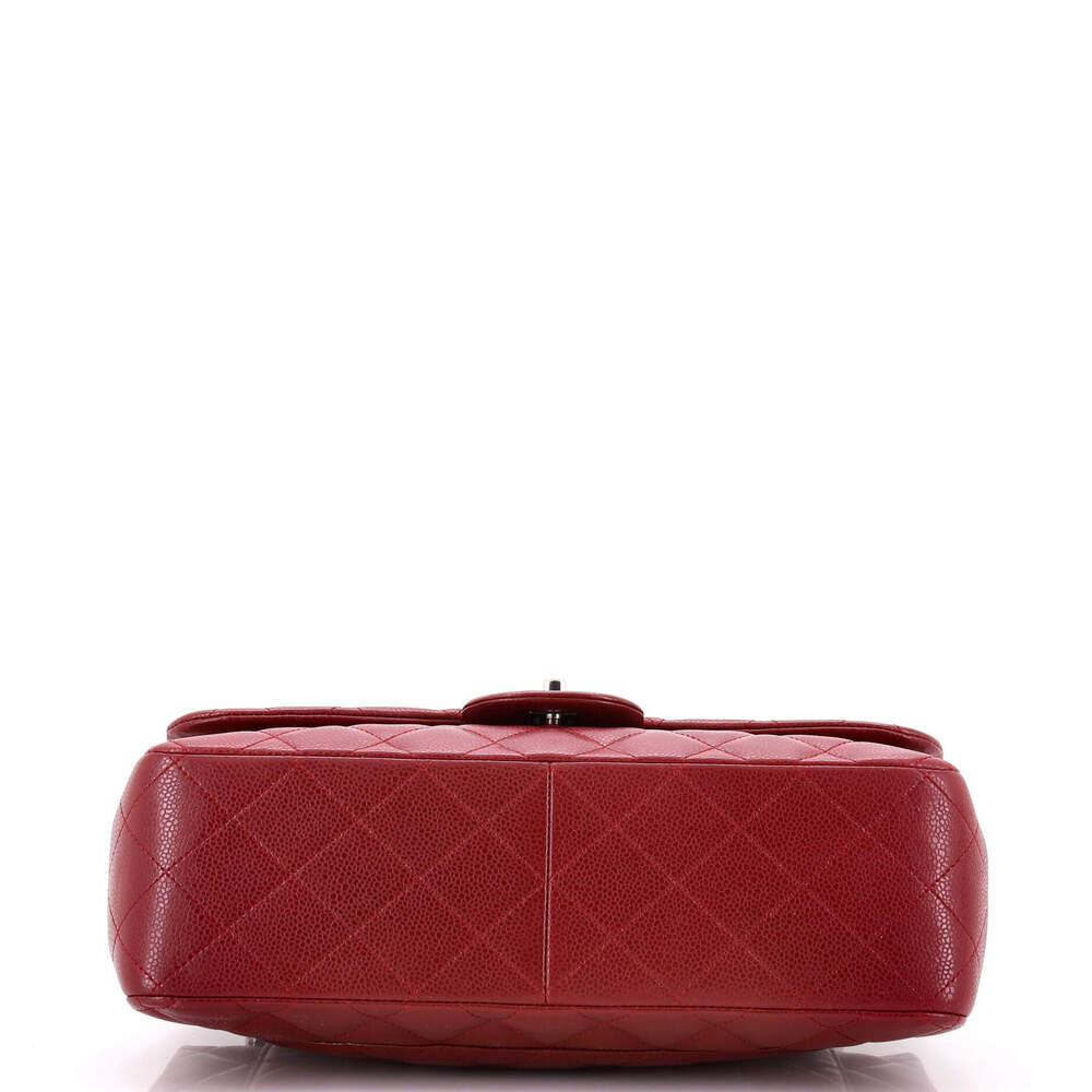 Chanel Jumbo Classic Double Flap Bag Quilted Caviar - Picture 4 of 5